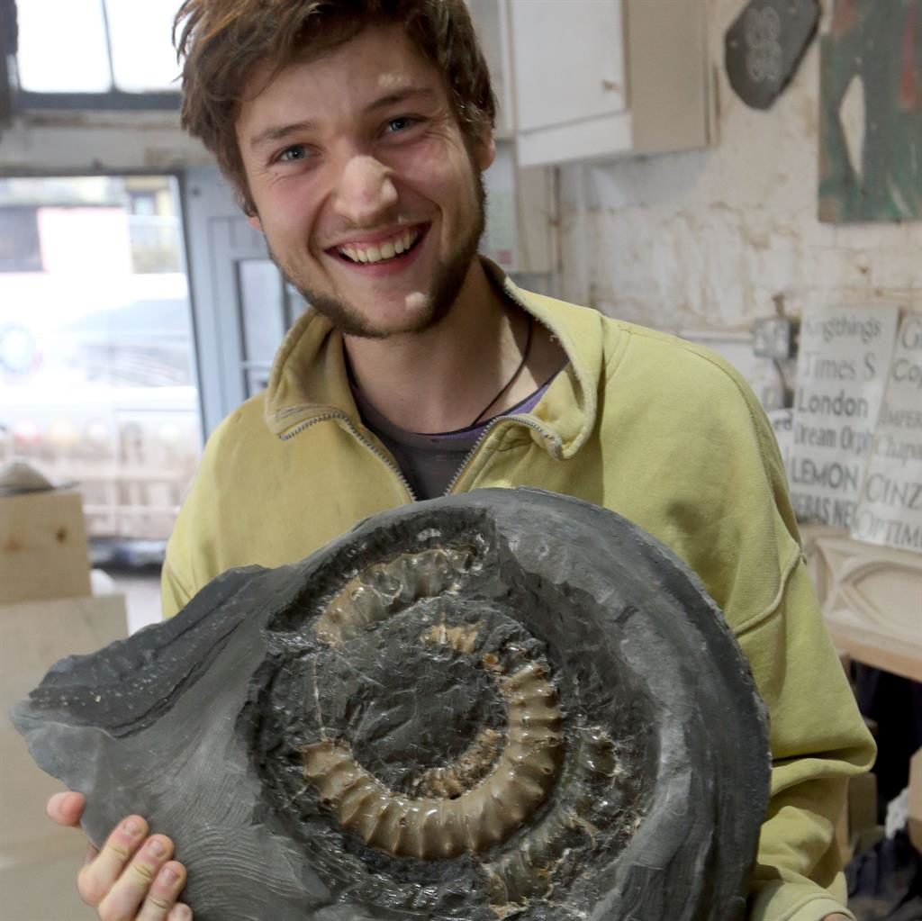 Inspired by Attenborough Firsttime fossil hunter makes discovery of a