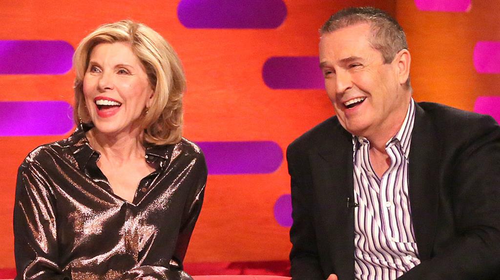 Graham Norton's guests Rupert Everett and Christine Baranski reveal