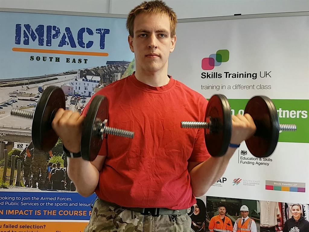 Strong man: Danny Hague PICTURE: SWNS