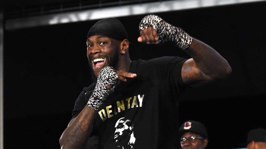 No movement: Joshua was hoping to fight Deontay Wilder next PICTURE: GETTY