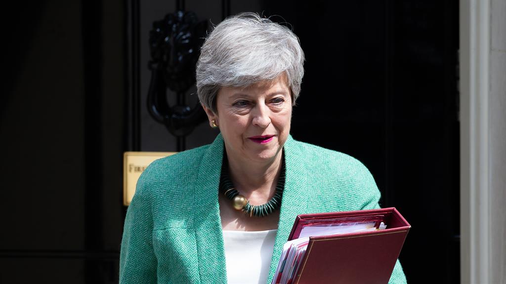 'Completely unacceptable': Mrs May's view on the US president's words PICTURE: GETTY