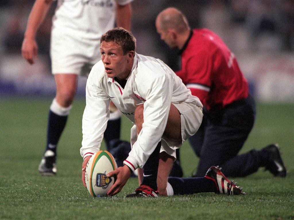 Focus: Jonny Wilkinson in his playing days for England PICTURE: REX