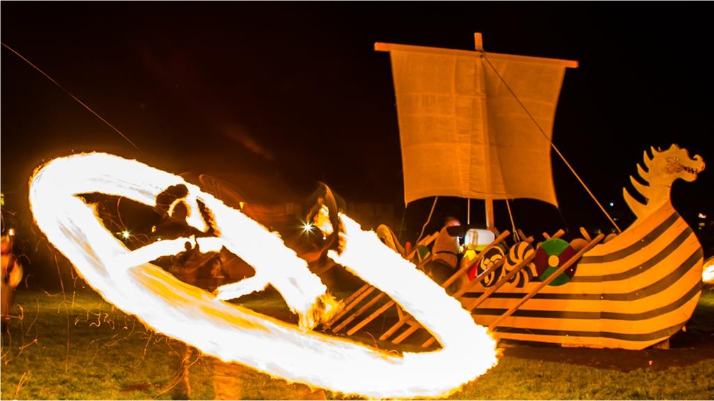 Floats your boat: A Viking longship will be set on fire