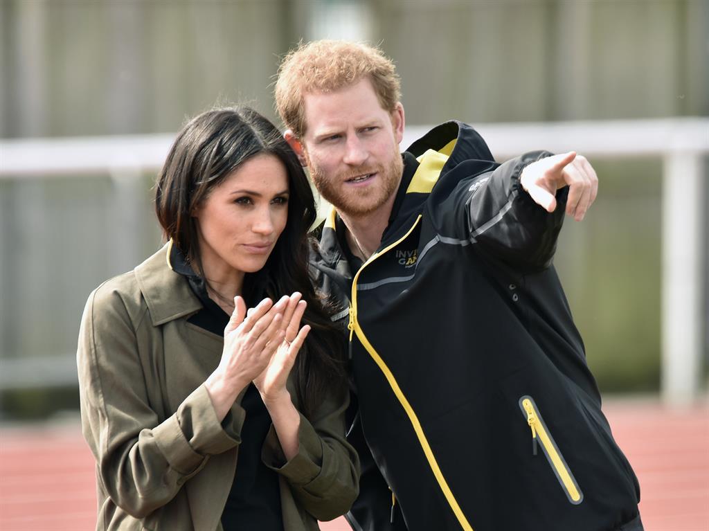 Pointing the way forward: Harry and Meghan have been described as 'royal disruptors', apparently seeing themselves as innovators, according to one source