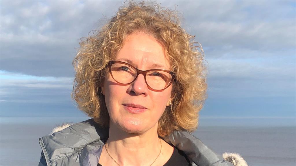 Devastating: Deborah Hawksley's family has owned a property on the cliff top since 1934