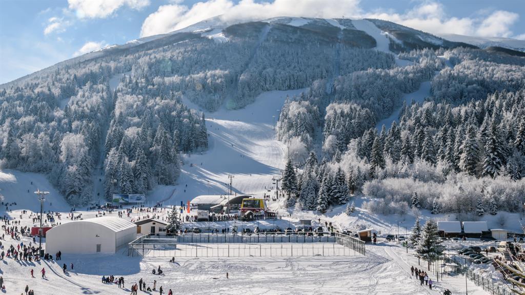 Gold standard: Bjelašnica hosted the men’s skiing at the 1984 Olympics
