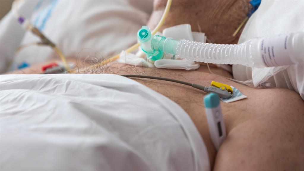 Biggest impact: The study found the steroid cut the risk of death by a third for patients on ventilators PICTURES: GETTY/REUTERS