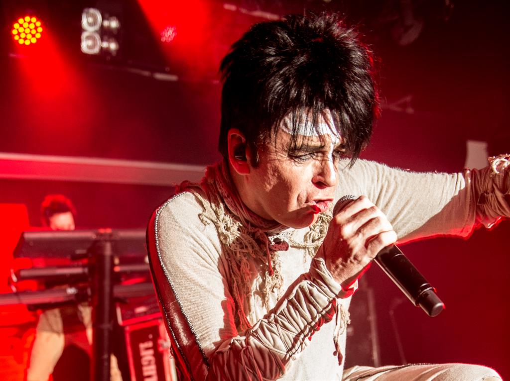 Park live: Gary Numan and, below, Mike Skinner, are touring the country for Utilita Live From The Drive-In PICTURES: REDFERNS/REX