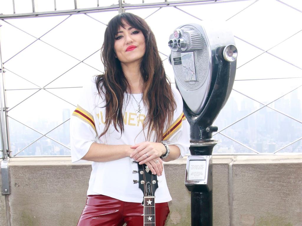 Simply wonderwall: KT Tunstall at Kendal Calling; Liam Gallagher at Latitude, below