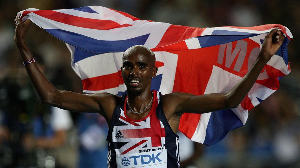 Marathon man: Sir Mo Farah has also been tipped to appear on the show PICTURES: REX/PA