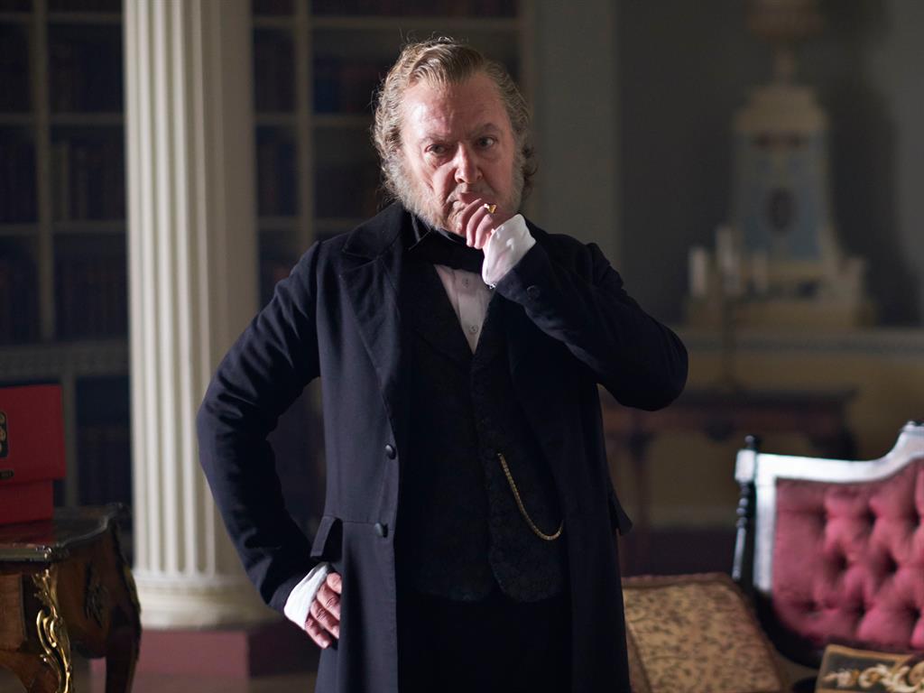 Screen talent: Sessions pictured last year as Lord John Russell in ITV drama Victoria PICTURE: ITV/REX