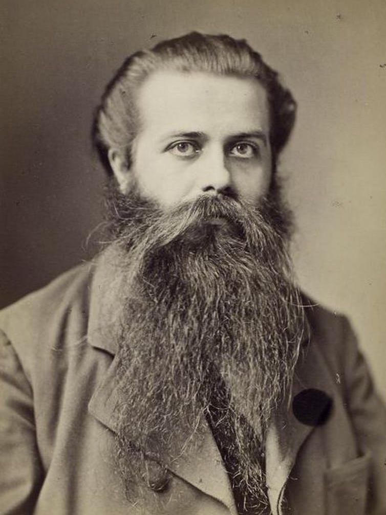 Radical pessimist: Eduard von Hartmann in 1885 PICTURE: WIKIMEDIA COMMONS