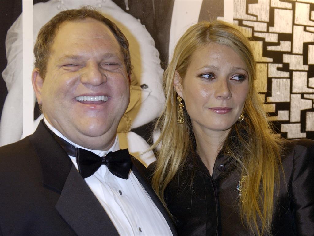 'Rough boss': Paltrow has accused Weinstein, left, of sexual harassment