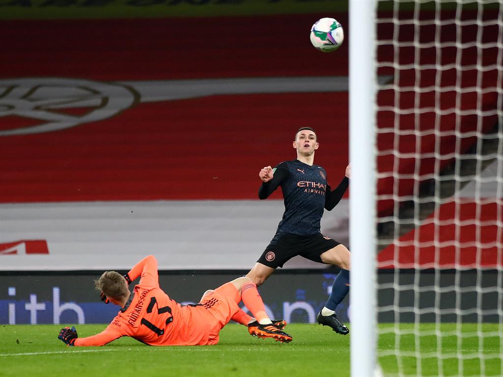 A Christmas gift for Manchester City as they beat Arsenal ...
