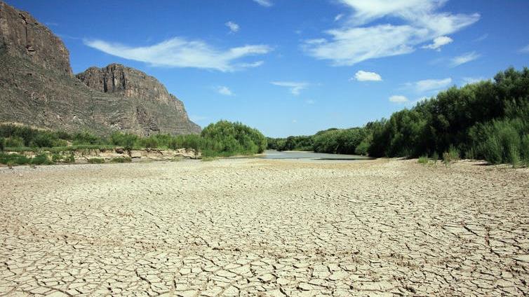 What’s left: The Rio Grande forms much of the US-Mexico border PICTURE: PIOTR KALINOWSKI PHOTOS/SHUTTERSTOCK