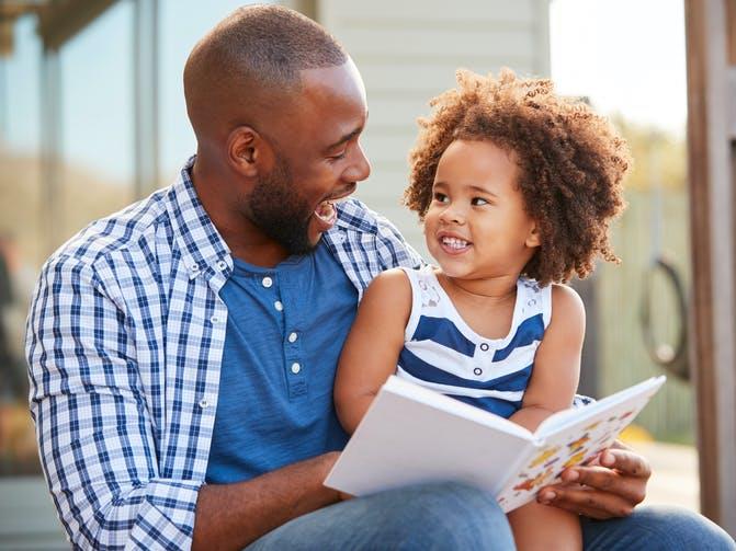 Bring it to life: Reading aloud in an animated way can help build children’s love of books PICTURE: SHITTERSTOCK