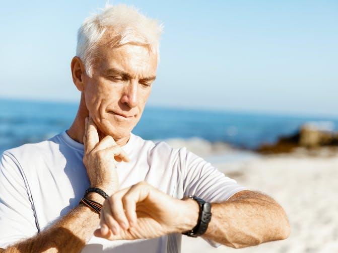 Clock it up: Moderate intensity exercise requires you to work above 40 per cent of your heart rate reserve