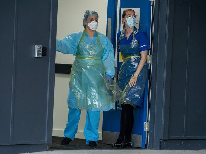 Protective immunity: Health workers who have had the virus appear less likely to develop symptomatic Covid-19 for a second time PICTURE: EPA-EFE