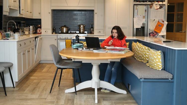 National sacrifice: But many parents are understandably reluctant to repeat the home schooling experiment of 2020 PICTURE: MARTIN RICKETT/PA